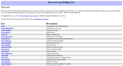 Desktop Screenshot of liste.ceata.org